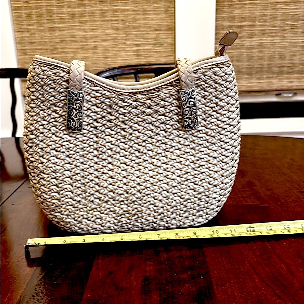 Brighton summer bag & dust bag - fits over shoulder. Really good condition.